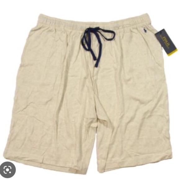 Polo Ralph Lauren Other - Polo Ralph Lauren Oatmeal Relaxed fit Sleep Shorts NWT